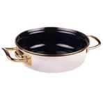 Bambum Taşev Nina Lux Krem 16 cm Emaye Sahan