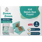Bamm Bamm 500'lü 3 Adet Kirli Bebek Bezi Kapasiteli Çöp Poşeti