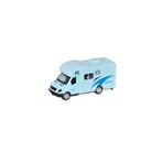 BAMTEBİ Metal Çek Bırak Karavan Diecast 11 Cm Transporter Karavan Araba 3 Renkli