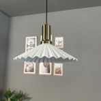 Bamyum Avilla Beyaz Tekli Metal Büyük Avize Eskitme Fener Başlık Cafe Mutfak Modern Sarkıt Aydınlatma - 1
