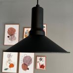 Bamyum Benjamin Siyah Metal Sarkıt Avize Siyah Fener Başlık Rustik Cafe Mutfak Modern Dekoratif Sarkıt - Siyah - Altın