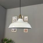 Bamyum Nota Beyaz Tekli Avize Lale Başlık Salon Mutfak Koridor Hol Otel Cafe Avizesi Lamba Aydınlatma