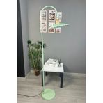 Bamyum Risso Lambader Mint Gövde Ahşap Boncuk Modern Dekoratif Metal Oturma Odası Çalışma Odası
