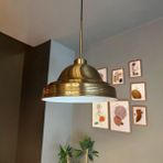Bamyum Ulmete Ince Eskitme Başlık Tekli Sarkıt Avize Salon Ofis Otel Restoran Avizeleri Vintage Tasarım - 1