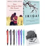 Bana Seni Seviyorum Deme Evlen Benimle ve İkigai Japonların Uzun ve Mutlu Yaşam Sırrı - 2'li Set - Miraç Çağrı Aktaş