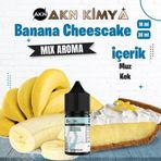 Banana Cheescake Mix Aroma Muz Kek Gıda Aroması 10 ml