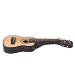 banapo Ahşap Gitar Modeli, El Yapımı İşçilik 1/12 Ölçekli Pürüzsüz Kenarlar Bebek Evleri için Oda Kutuları için Minyatür Gitar (Klasik gitar, mavi)