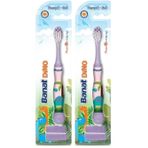 Banat Dino 2+ Yaş Mor Çocuk Diş Fırçası
