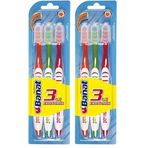 Banat Family Pack 3'lü 2 Paket Diş Fırçası
