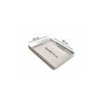Banaz Metal 5 Adet - Tek Kullanımlık Alüminyum Tepsi - 20x30x3,5 cm 105 gr