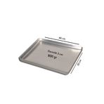Banaz Metal Alüminyum Baklava Tepsisi 30x40x3 cm 800 gr