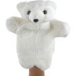 Banbo1 Beyaz Kutup Ayısı Peluş Oyuncaklar Çocuk Interaktif El Kuklası 23CM (Yurt Dışından)