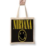Banda Nirvana Bez Çanta Uzun Saplı - Açık Bej - 40 X 40