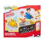 Bandai JW4411 Pokémon Pikachu, Arena + 4 topaç