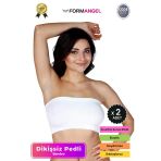#Bandeo Seamless Toparlayıcı Kadın Basic Örme Dikişsiz Pedli Bandeo Büstiyer - 2 Adet