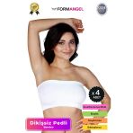 #Bandeo Seamless Toparlayıcı Kadın Basic Örme Dikişsiz Pedli Bandeo Büstiyer - 4 Adet