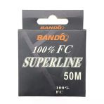 Bando Süperline 0.21 Mm 50m %100 Fluorocarbon Misina 3.8 Kg Çeker