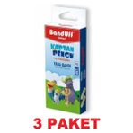 Banduff Kaptan Pengu ve Arkadaşları Yara Bandı Paket Içi 10 Adet 3 Lü Set
