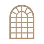 bangu Dekoratif Ayna Duvar Çerçevesi (50x70 Cm) 18 mm Ham Mdf