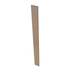 bangu Dekoratif Iskandinav Duvar Çıtası (5 Adet) Ev Ofis Dekorasyonu 10 mm Ham Mdf (8 x 100 cm)