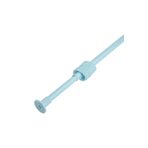 Banio BANİO - 3 mtAyarlanabilir Banyo Duş Perde Borusu (135 cm-260 Cm)