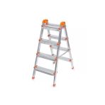 Banio Perilla Cift Cikisli 4+4 Basamakli Metal Merdiven