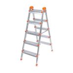 Banio Perilla Çift Çıkışlı 5+5 Basamaklı Metal Merdiven