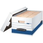 Bankers Box dosya orta saklama kabı Lift-off kapaklı, harf 20-Pack