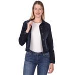 Banny Jeans Cep Detaylı Kadın Jean Ceket