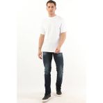 Banny Jeans Erkek Lacivert Orta Bel Taşlanmış Jean Pantolon