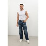 Banny Jeans Erkek Skater Fit Jean Pantolon Lacivert - XS