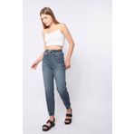 Banny Jeans Kadın Lastikli Jogger Mavi Pantolon