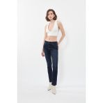 Banny Jeans Kadın Likralı Lacivert Düz Jean Pantolon - 29