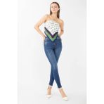 Banny Jeans Kadın Mavi Süper Skinny Fit Jean Pantolon
