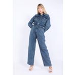 Banny Jeans Koyu Mavi Kadın Oversize Jean Tulum