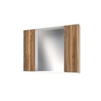 banos Ad4 Kulpsuz 2 Kapaklı Beyaz Tesbih Mdf 95 Cm Aynalı Banyo Üst Dolabı