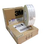 Bant Evi 3M Reflektif Bant Beyaz Tüvtürk Onaylı Reflektör Şerit 3M-983 Diamond Grade (Beyaz, 15metre)