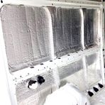 Bant Evi Alüminyum Folyolu Yapışkanlı Araç Oto Ses Isı Yalıtım Malzemesi Elastomerik Kauçuk İzolasyon Süngeri Yalıtım Köpüğü Kaput İzolasyon Karavan Isı Yalıtımı (9mm-20cmx5metre)