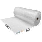 Bant Evi Balonlu Naylon Patpat 100cm Genişlikte Rulo Havalı Eşya Koruma Ambalaj Pat Pat (100cm x 5m)