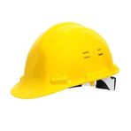 Bant Evi Baret Ayarlanabilir Vidalı Tip Sarı Renk Konfor Baret (Sarı)