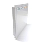 Bant Evi Metal Müdahale Kapağı 50x50cm Bas Aç Duvar Kontrol Kapağı Metal Kontrol Kapağı (50x50cm)