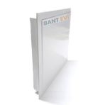 Bant Evi Müdahale Kapağı 30x30cm Bas Aç Duvar Kontrol Kapağı Metal Kontrol Kapağı (30x30cm)