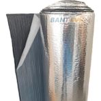 Bant Evi Oto Ses Yalıtım Malzemesi Folyolu 5m2 Araç Karavan Ses Isı Izolasyonu Süngeri 6mm Yapışkanlı - 6mm - 5m²