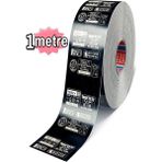 Bant Evi Tesa 6930 Lazer Etiket Bandı Siyah 1metre Tesa Etiket Bant Mat Siyah