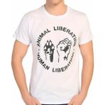 Bant Giyim Animal Liberation Beyaz Erkek T-Shirt