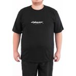 Bant Giyim Cyberpunk 2077 Samurai Büyük Beden Siyah Erkek Tişört 4XL - XXXXL