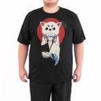 Bant Giyim Gintama Siyah Erkek T-shirt