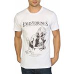 Bant Giyim Lord Of The Rings Beyaz Erkek T-Shirt - XXL