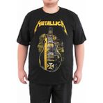 Bant Giyim - Metallica Gitar 4xl Büyük Beden Erkek T-Shirt - XXXXL - Siyah