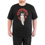 Bant Giyim - Naruto Itachi Uchiha 4xl Büyük Beden Siyah Tişört - XXXXL